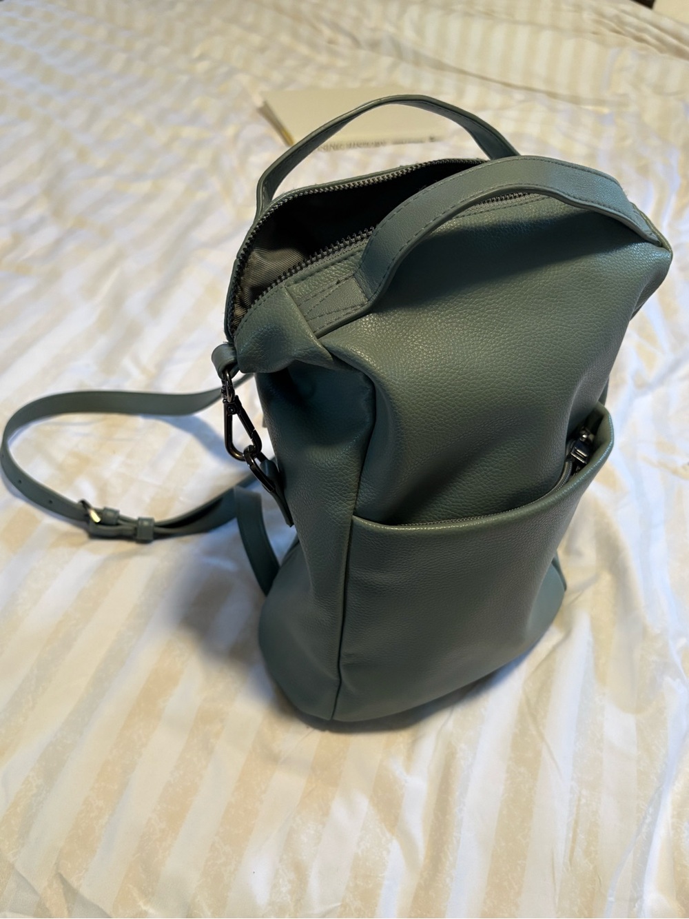a new day Sage Green Mini Backpack